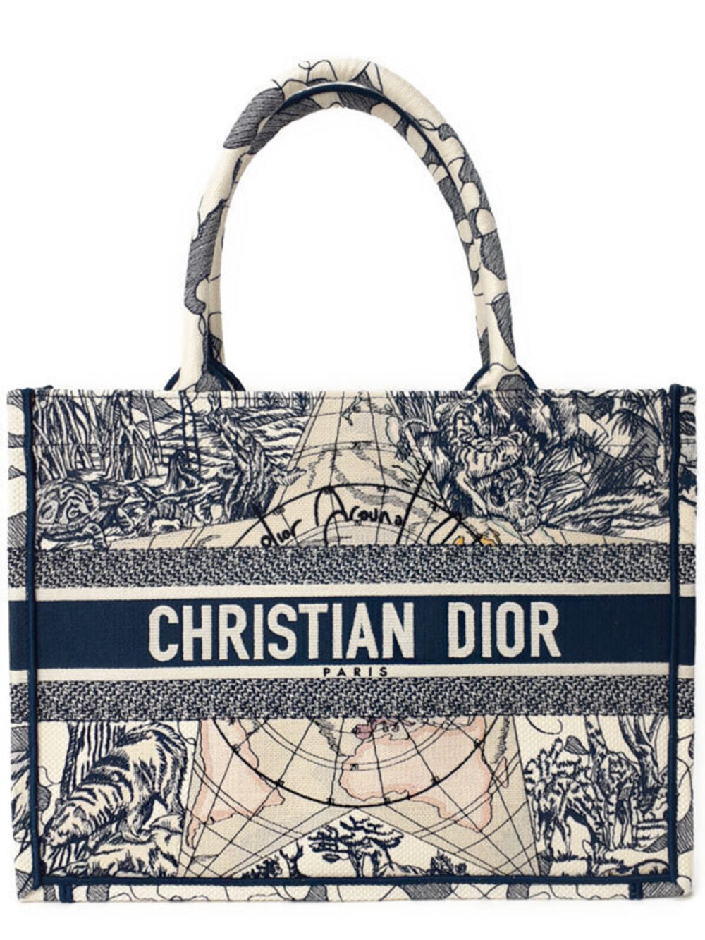 Christian Dior Pietro Ruffo Book Tote Bag